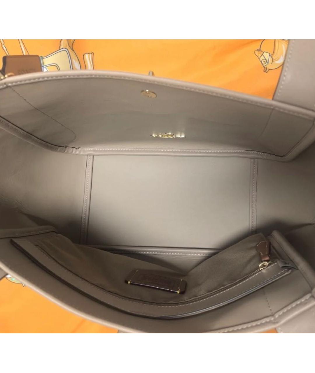 COACH Бежевая сумка тоут, фото 8