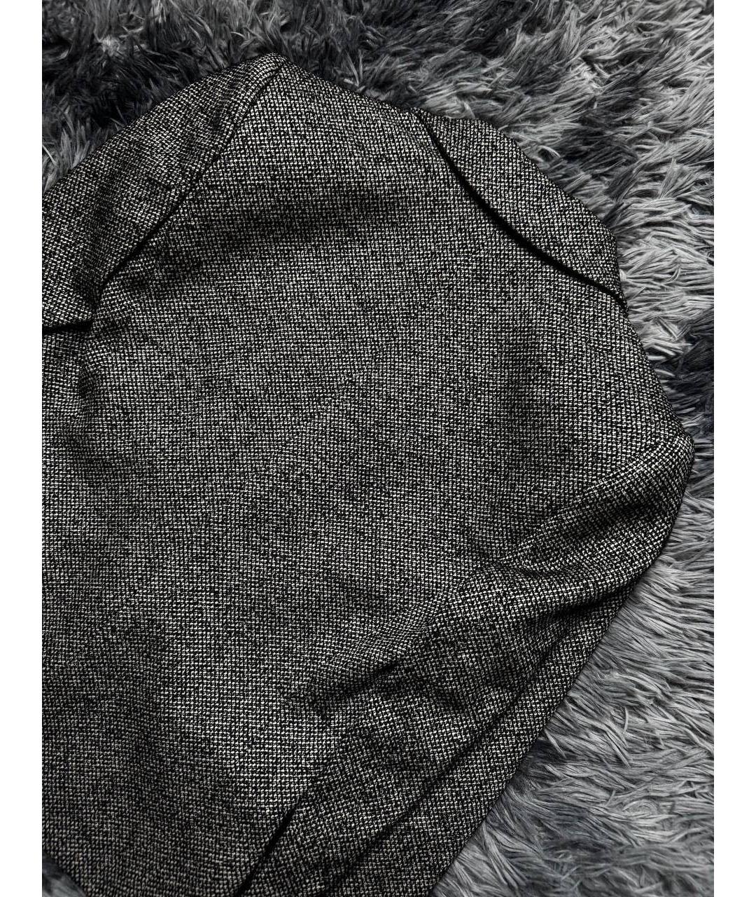 JUST CAVALLI Серый твидовый жакет/пиджак, фото 3