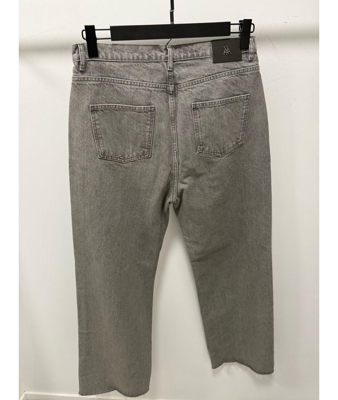 AUTENTIMENTS Серые хлопковые прямые джинсы, фото 2