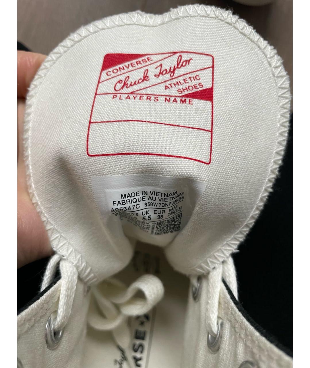 CONVERSE Черные резиновые ботинки, фото 6