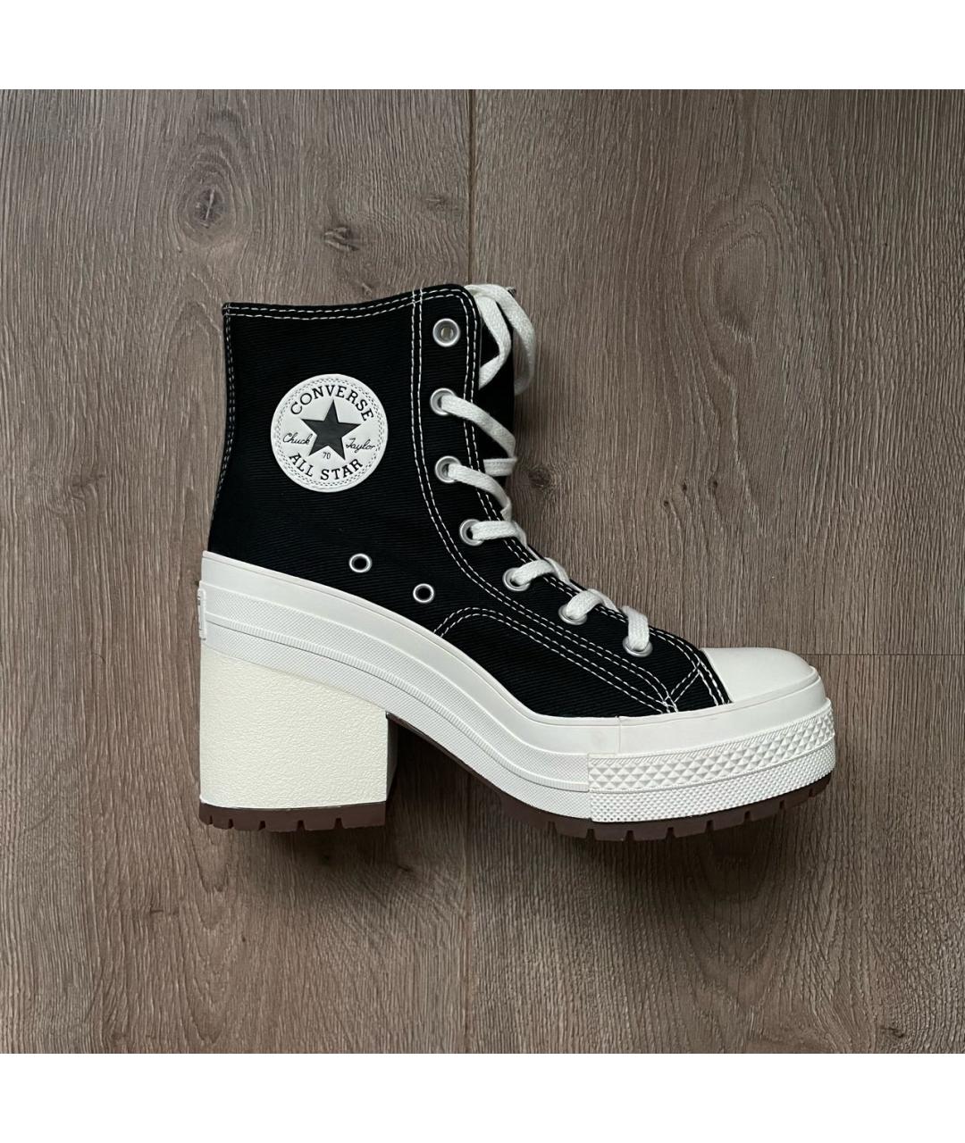 CONVERSE Черные резиновые ботинки, фото 9