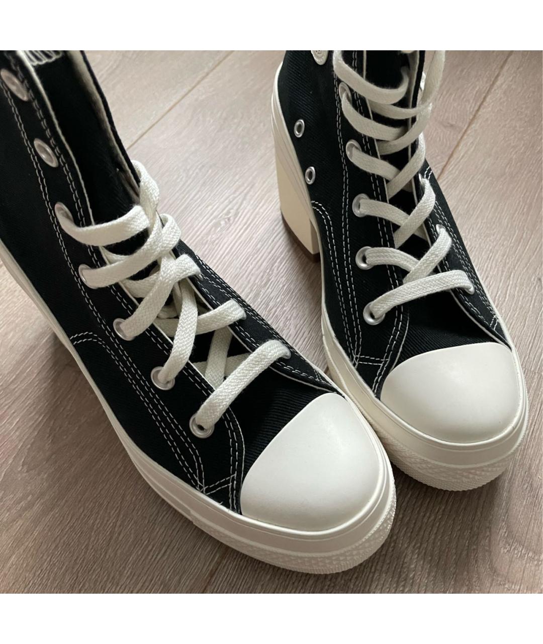 CONVERSE Черные резиновые ботинки, фото 2