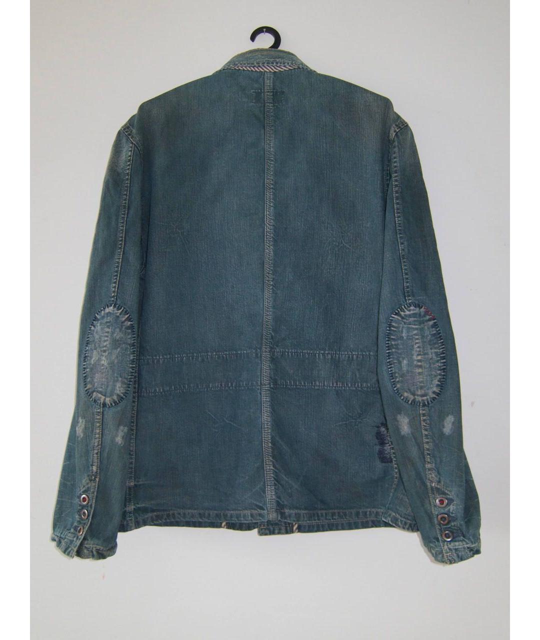 POLO RALPH LAUREN Синий хлопковый пиджак, фото 2