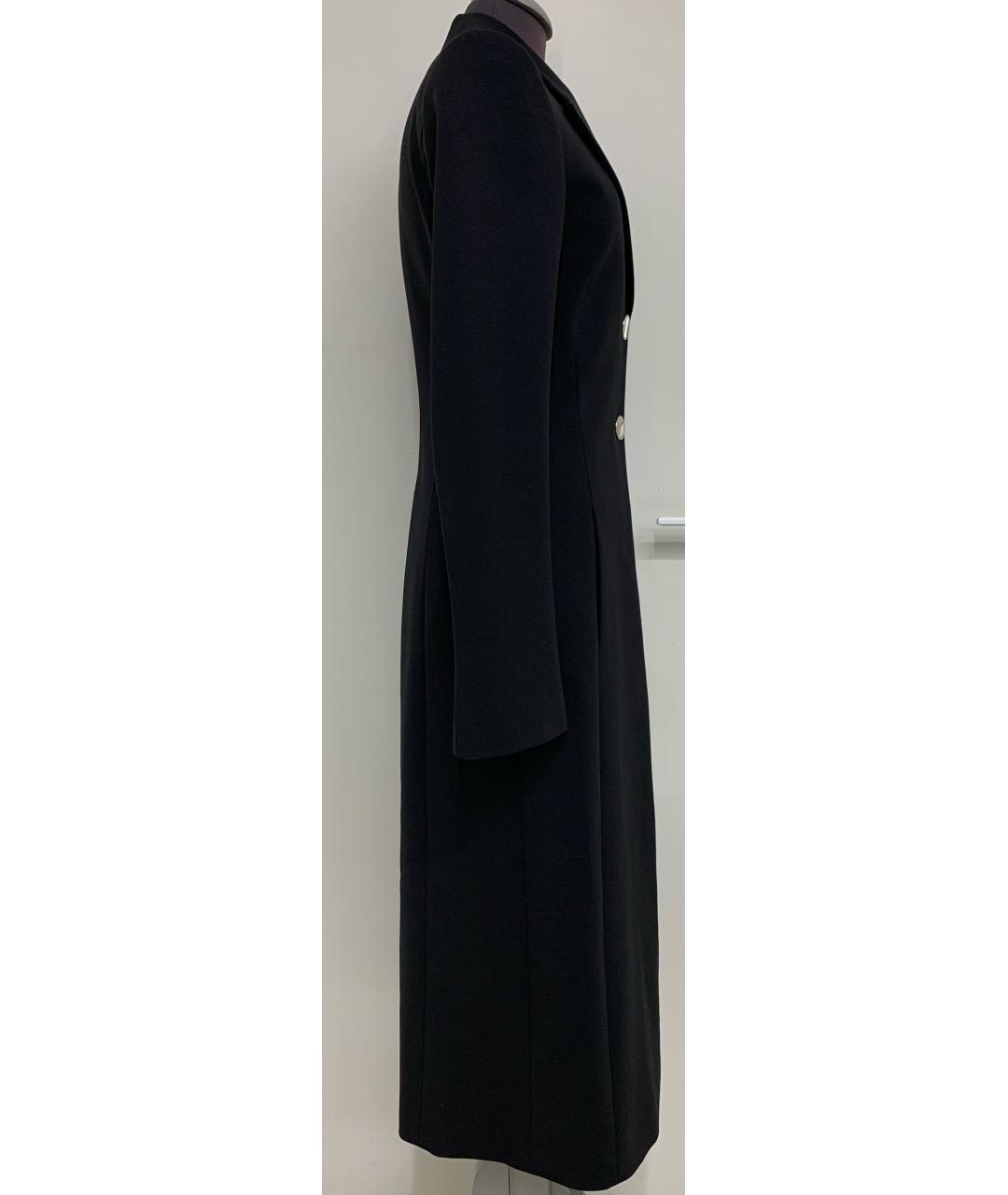 THE ATTICO Черное хлопковое пальто, фото 2