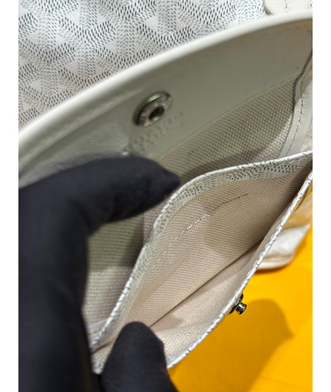 GOYARD Белая сумка тоут, фото 9