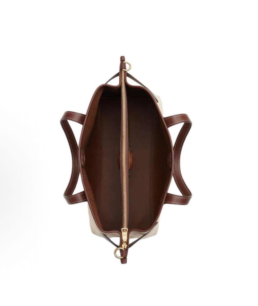 COACH Бежевая сумка тоут, фото 3