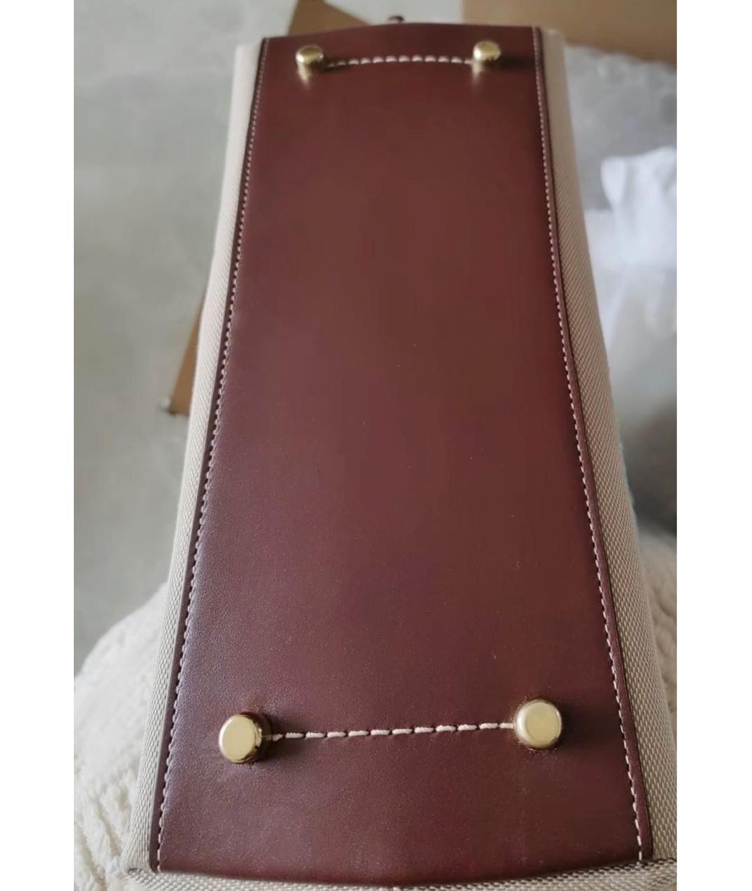 COACH Бежевая сумка тоут, фото 8