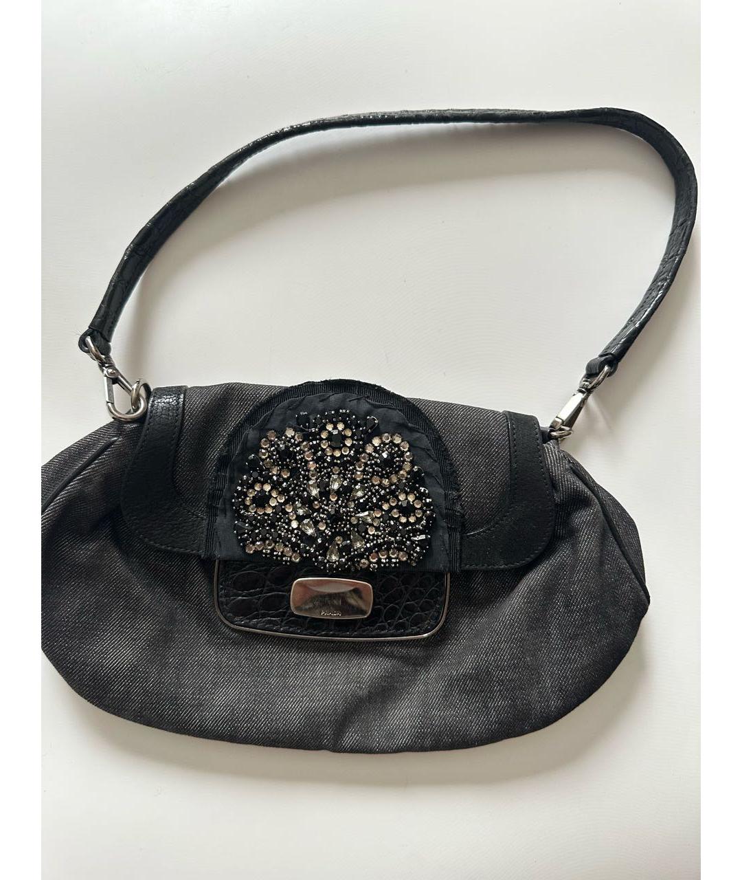 PRADA Серая сумка через плечо, фото 2