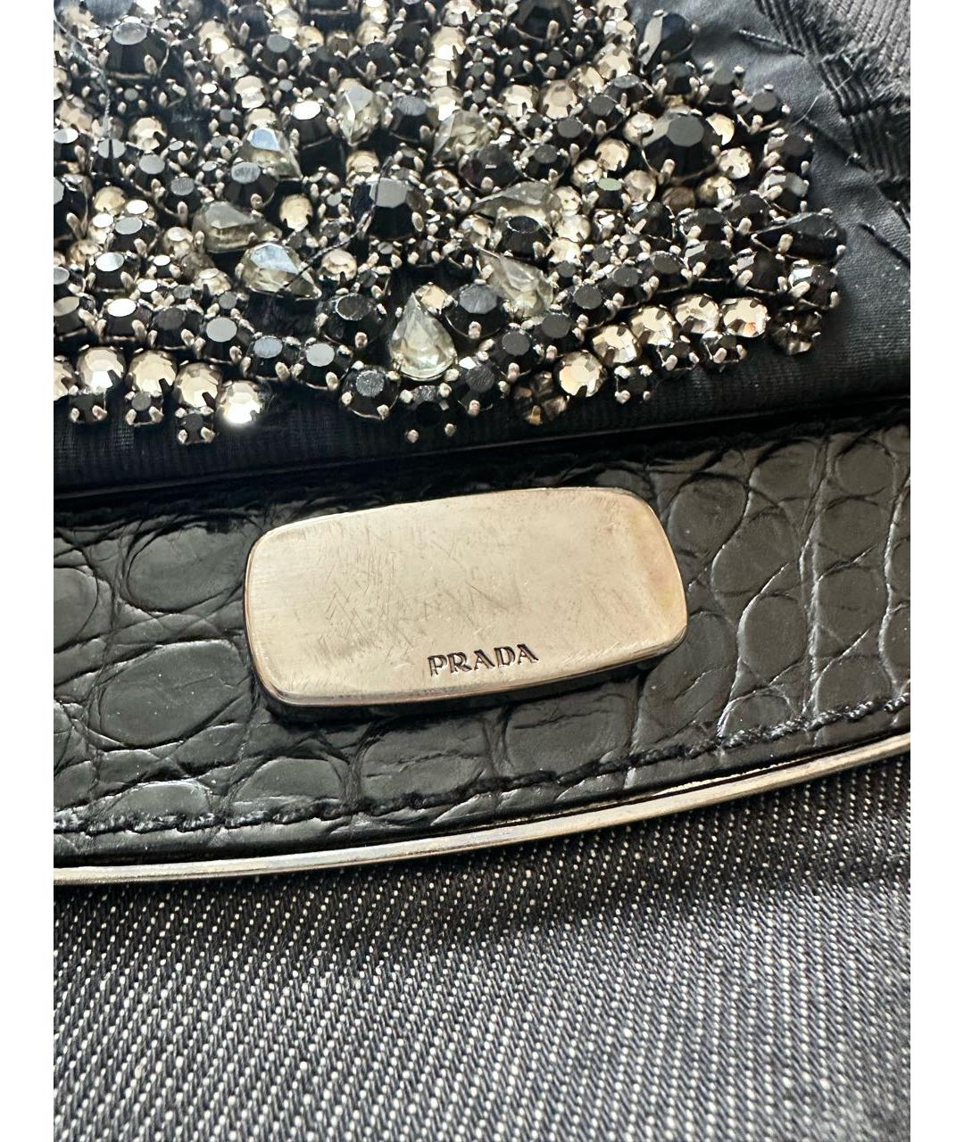 PRADA Серая сумка через плечо, фото 4