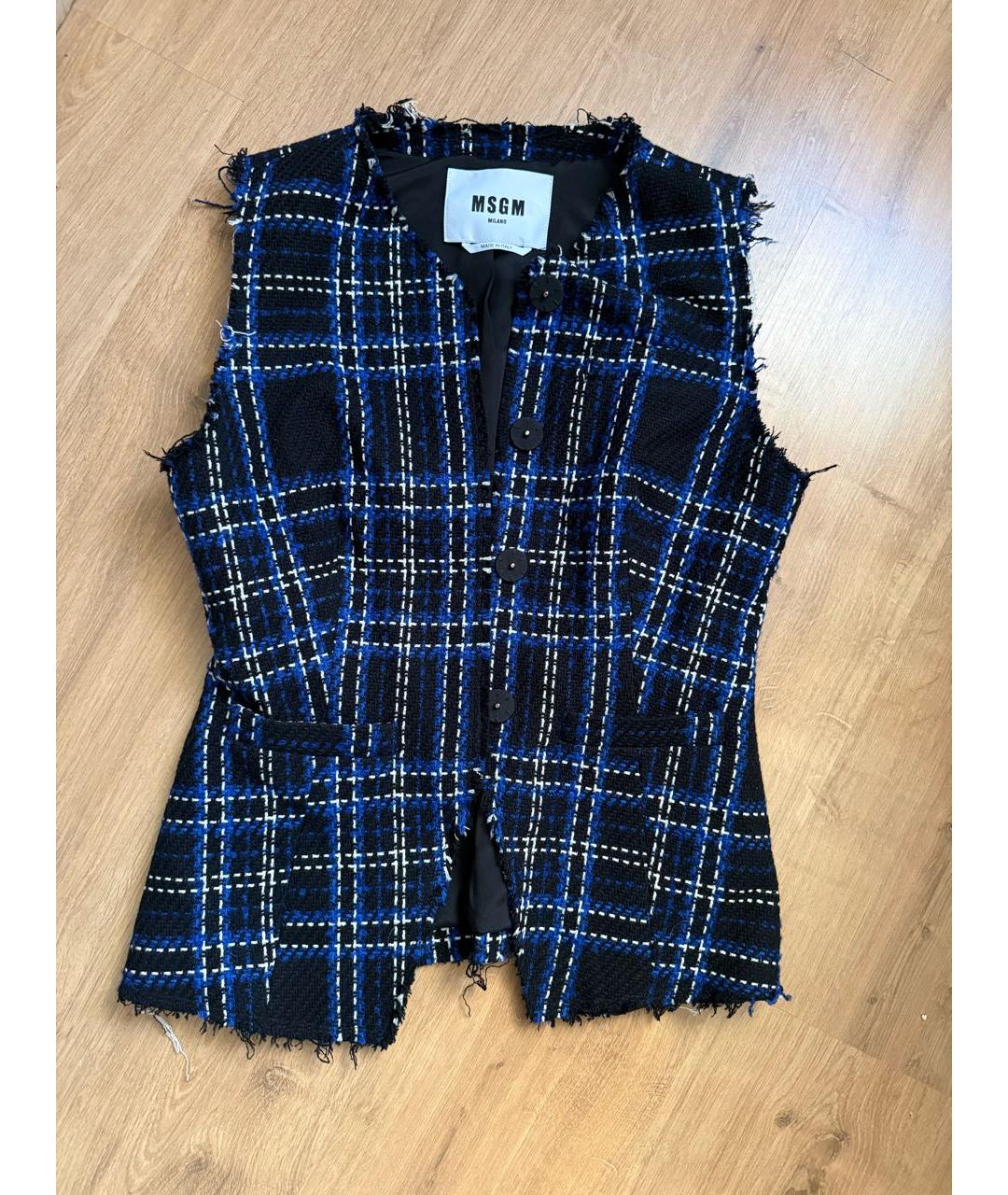 MSGM Мульти твидовый костюм с юбками, фото 6