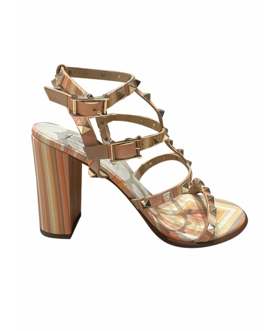 VALENTINO Кожаные босоножки, фото 1