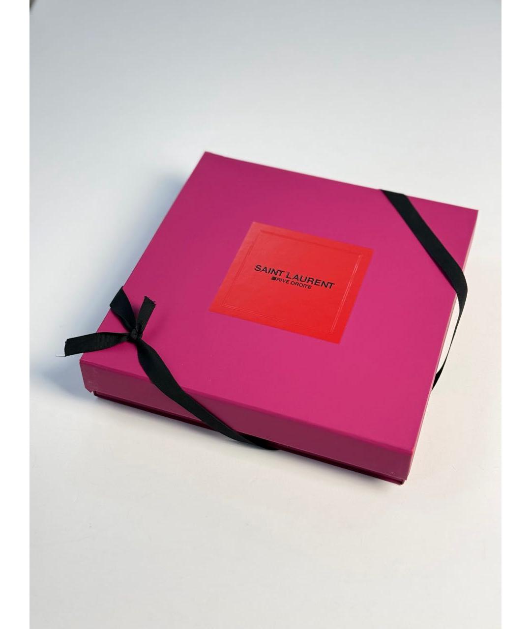 SAINT LAURENT Черная тканевая пляжная сумка, фото 7