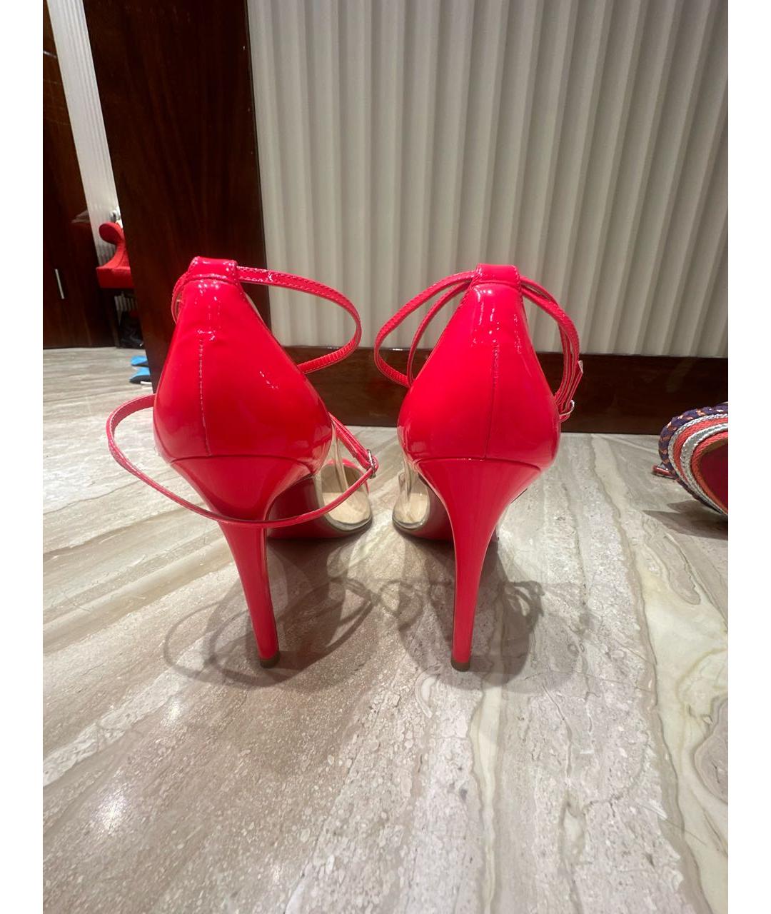 CHRISTIAN LOUBOUTIN Розовые туфли, фото 4