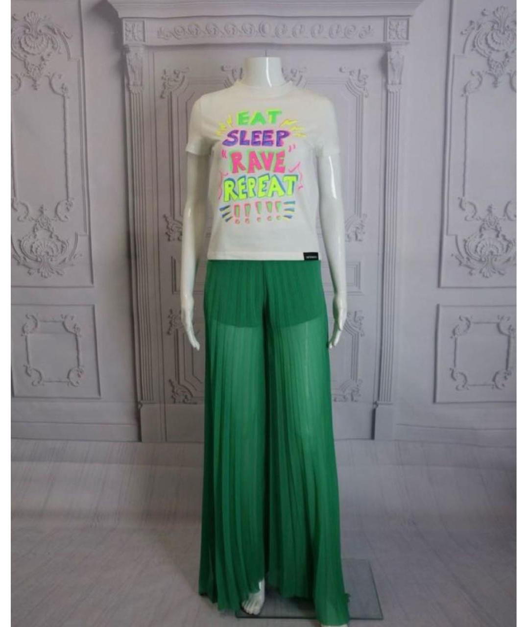 VETEMENTS Мульти хлопко-эластановая футболка, фото 5