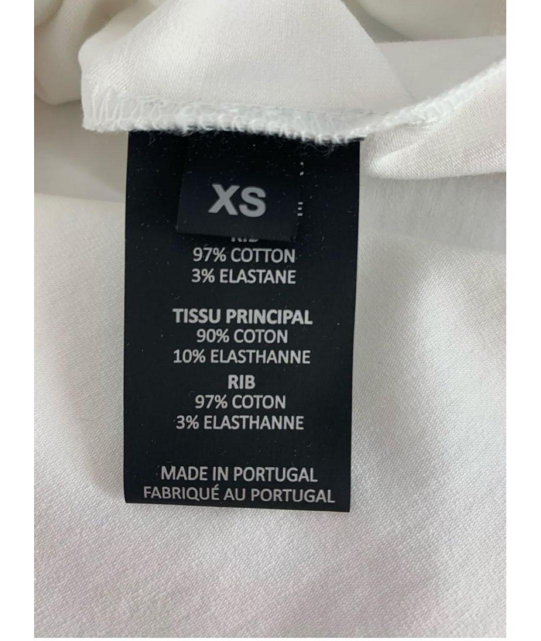 VETEMENTS Мульти хлопко-эластановая футболка, фото 7