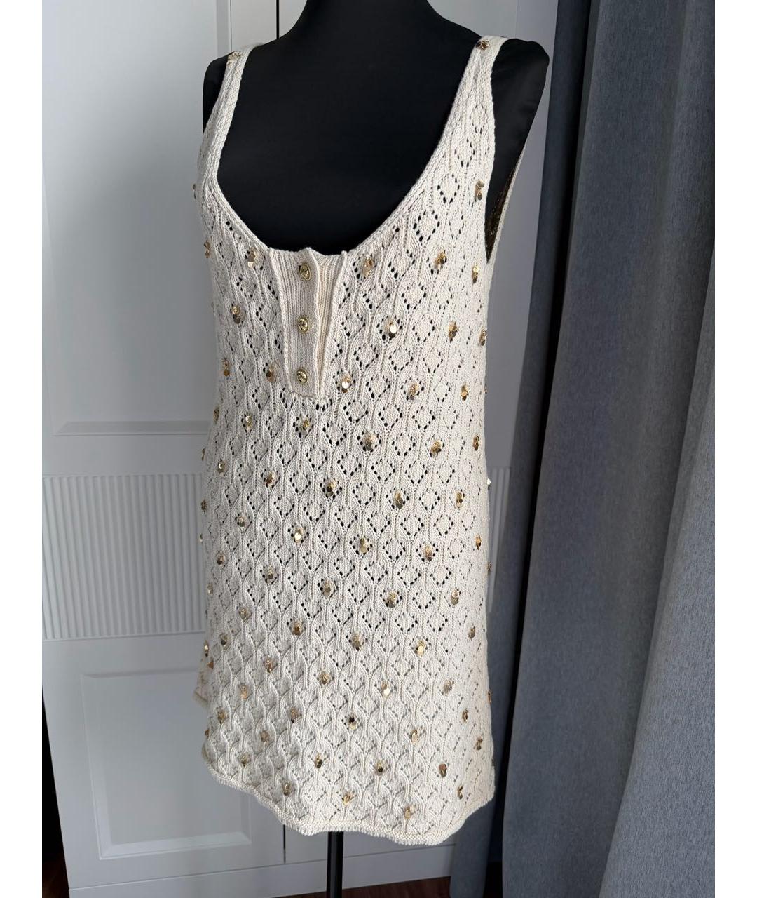 BOHEMIQUE Бежевое повседневное платье, фото 4