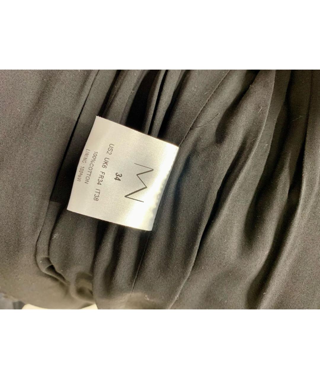 THE MANNEI Темно-синий хлопковый тренч/плащ, фото 4