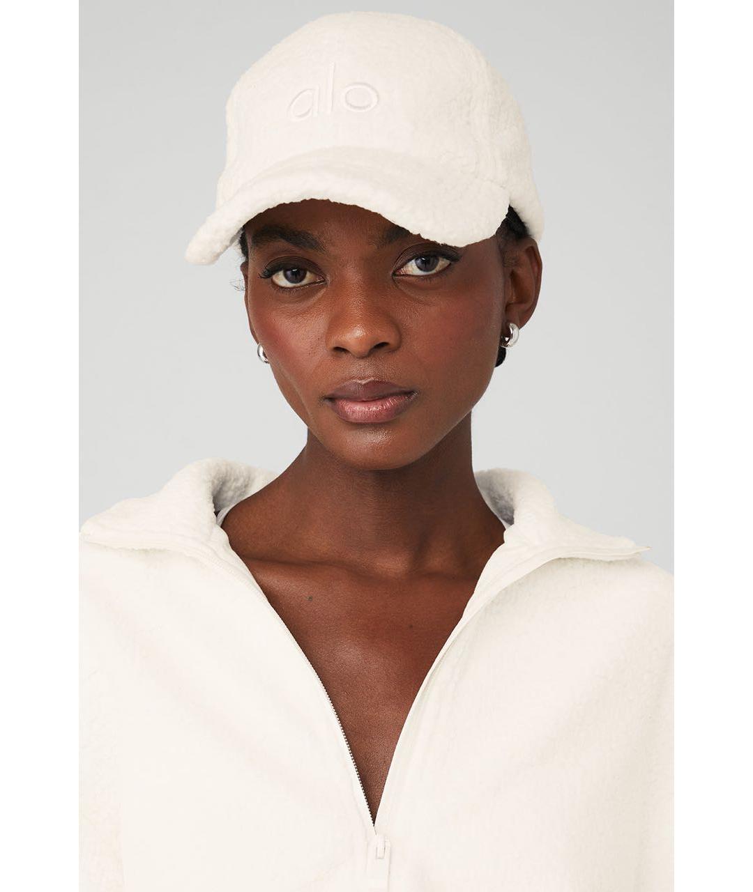 ALO YOGA Белая кепка, фото 8