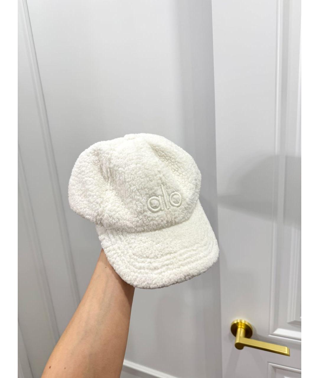 ALO YOGA Белая кепка, фото 4