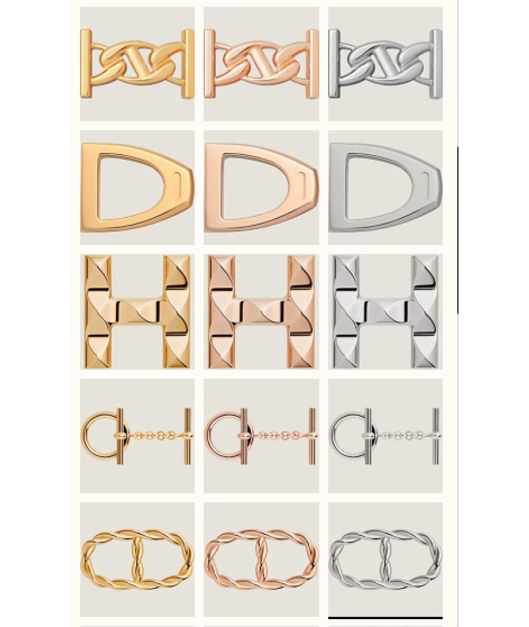 HERMES Коричневый кожаный ремень, фото 4