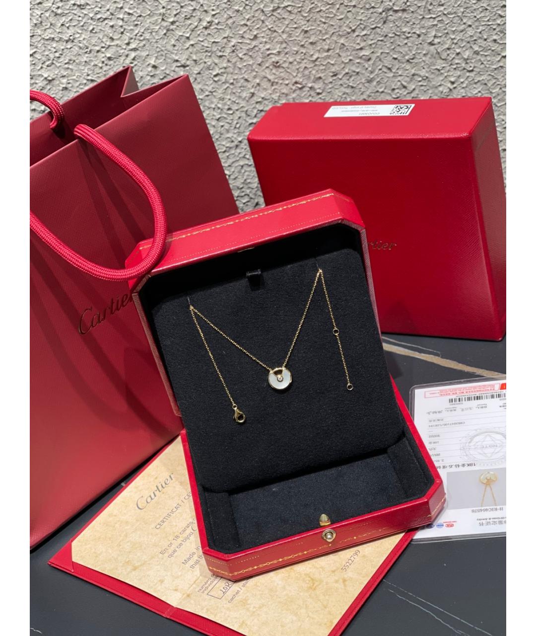 CARTIER Золотое колье из розового золота, фото 2