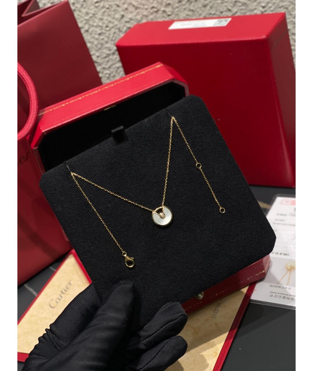 CARTIER Золотое колье из розового золота, фото 7