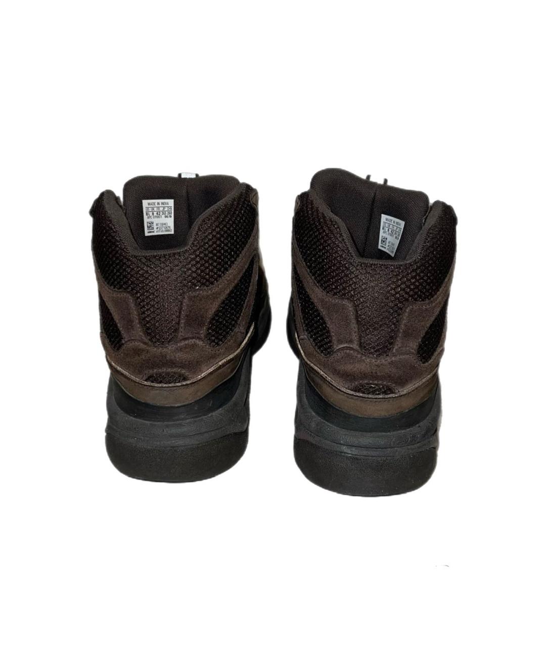 ADIDAS YEEZY Коричневые ботинки, фото 2