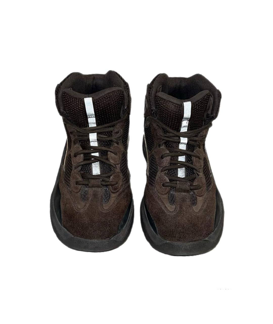 ADIDAS YEEZY Коричневые ботинки, фото 3