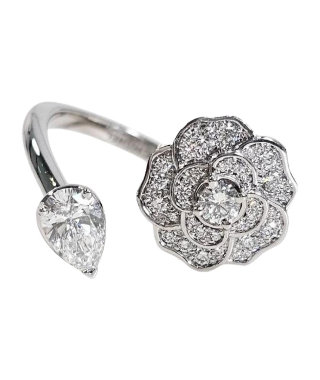 CHANEL Серебряное кольцо из белого золота, фото 1