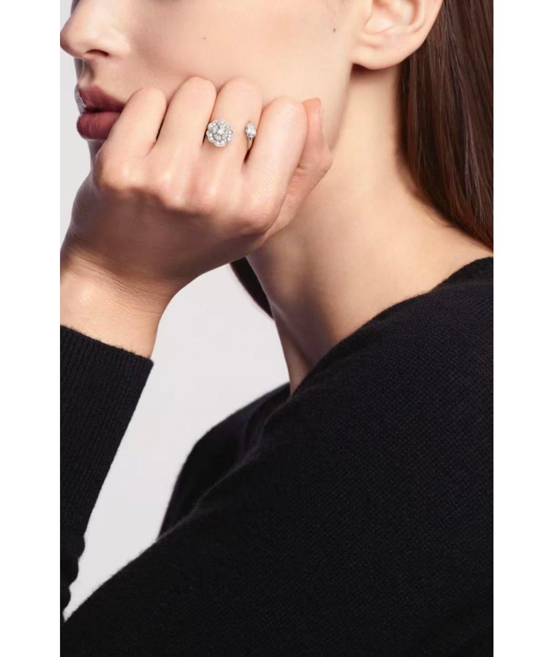 CHANEL Серебряное кольцо из белого золота, фото 3