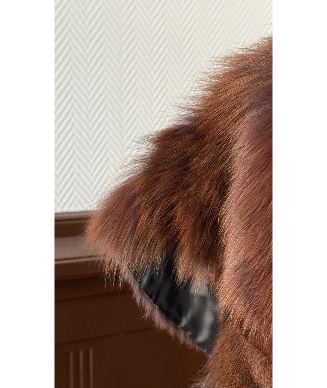 SONIA RYKIEL Коричневый воротник, фото 3