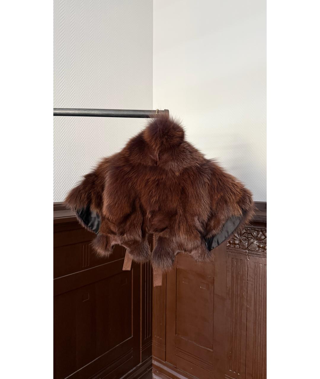 SONIA RYKIEL Коричневый воротник, фото 2
