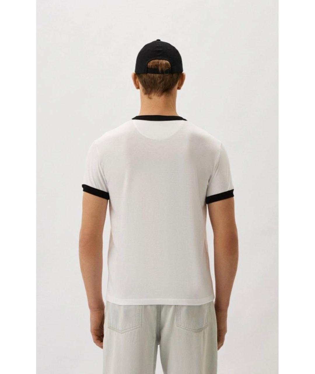 VALENTINO Белая хлопковая майка, фото 2