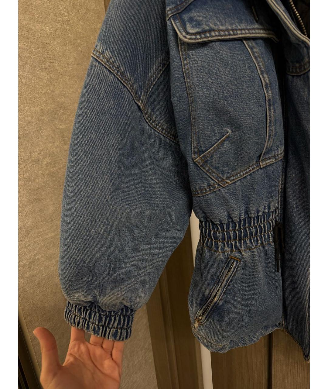 ALEXANDER WANG Синяя деним куртка, фото 8