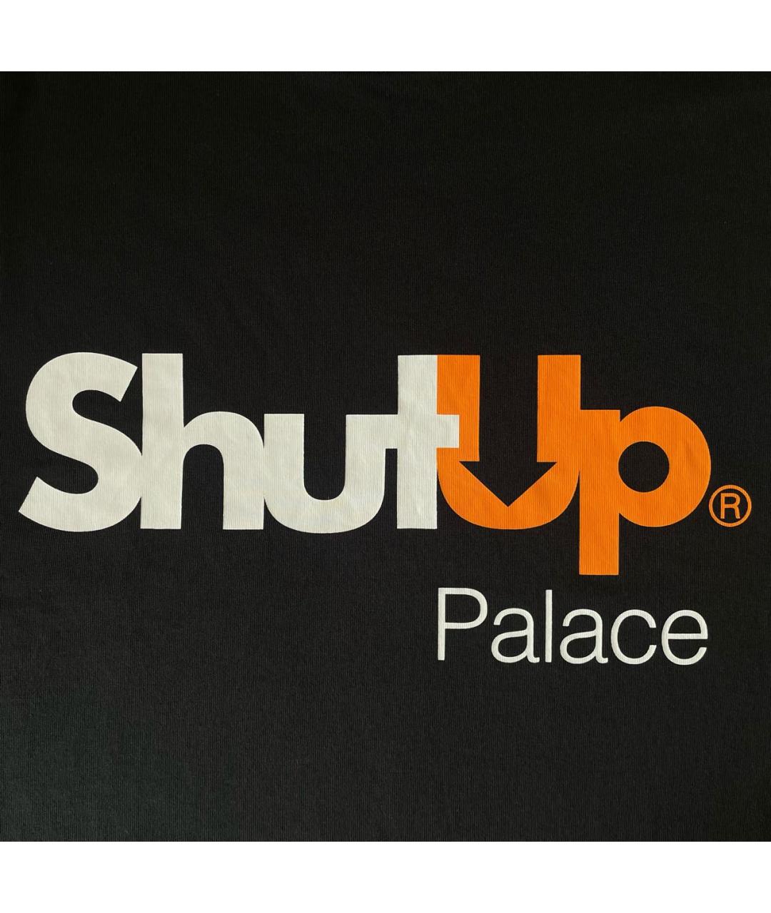 PALACE Черная хлопковая футболка, фото 2