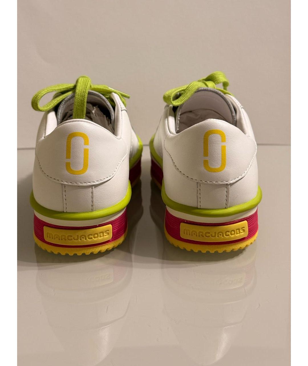 MARC JACOBS Белые кожаные кеды, фото 4