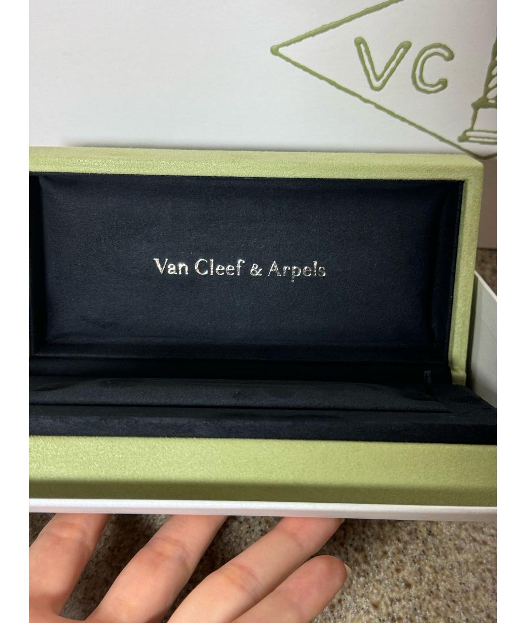 VAN CLEEF & ARPELS Голубой браслет из белого золота, фото 3