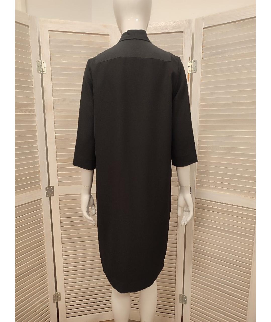 COS Черное полиэстеровое повседневное платье, фото 2