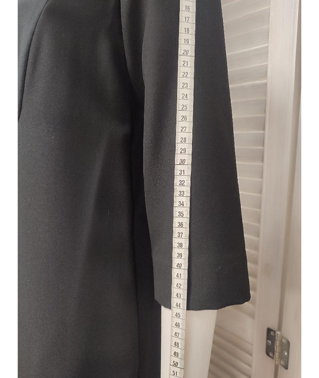 COS Черное полиэстеровое повседневное платье, фото 5