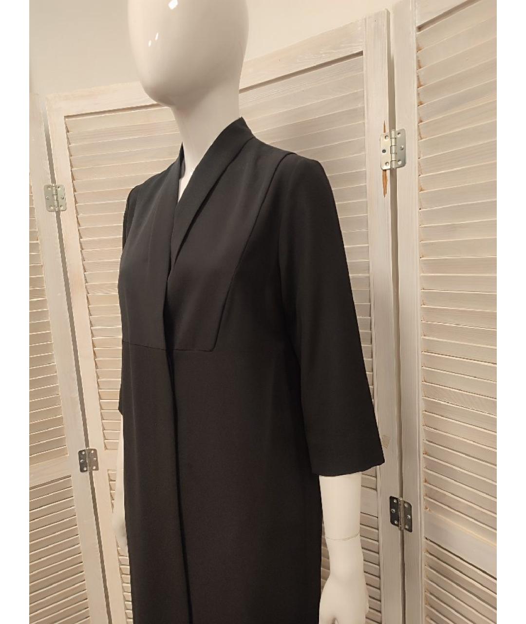 COS Черное полиэстеровое повседневное платье, фото 4