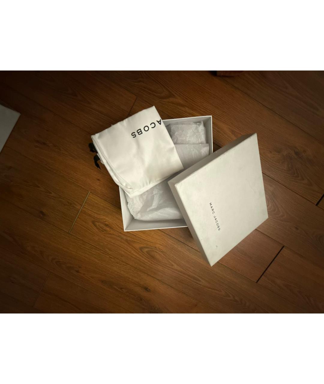 MARC JACOBS Синие замшевые шлепанцы, фото 7