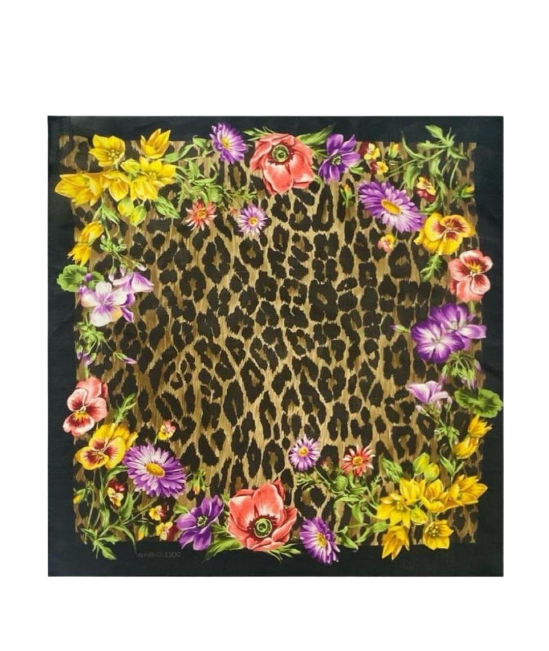 DOLCE&GABBANA Мульти шелковый платок, фото 1