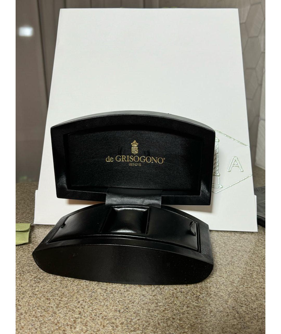 DE GRISOGONO Темно-синие керамические часы, фото 4