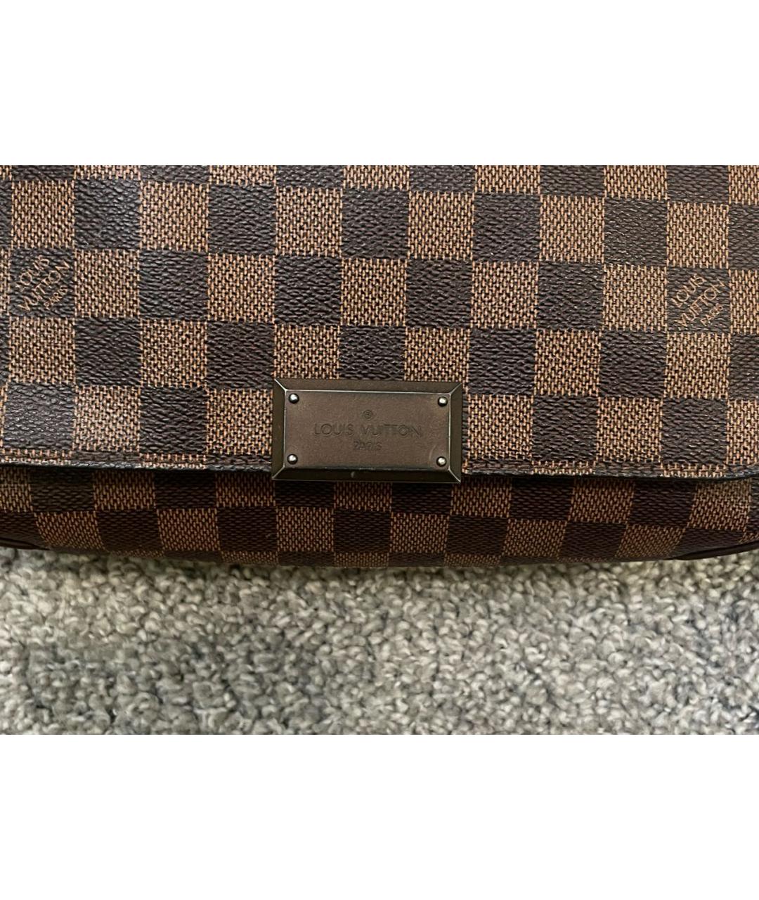 LOUIS VUITTON Коричневая сумка на плечо, фото 2