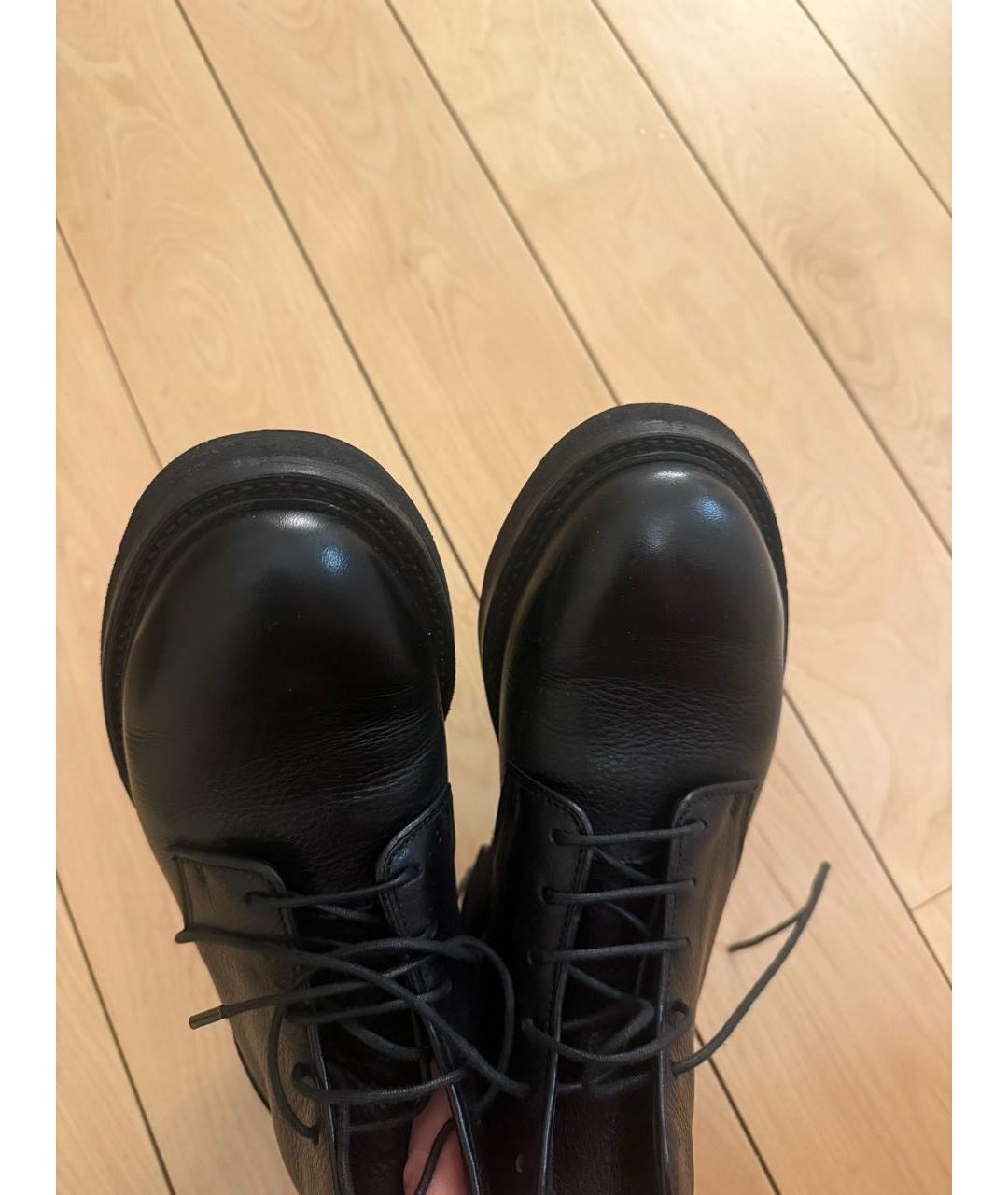 PREMIATA Черные кожаные ботинки, фото 6