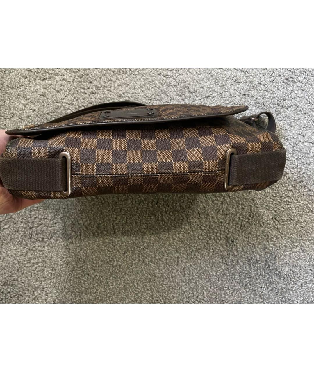 LOUIS VUITTON Коричневая сумка на плечо, фото 6