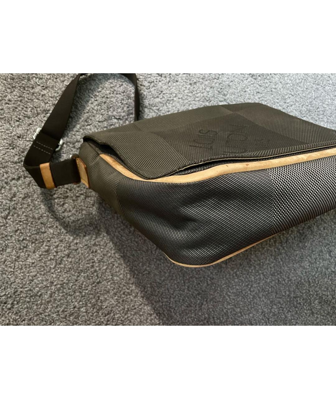 LOUIS VUITTON Коричневая сумка на плечо, фото 4