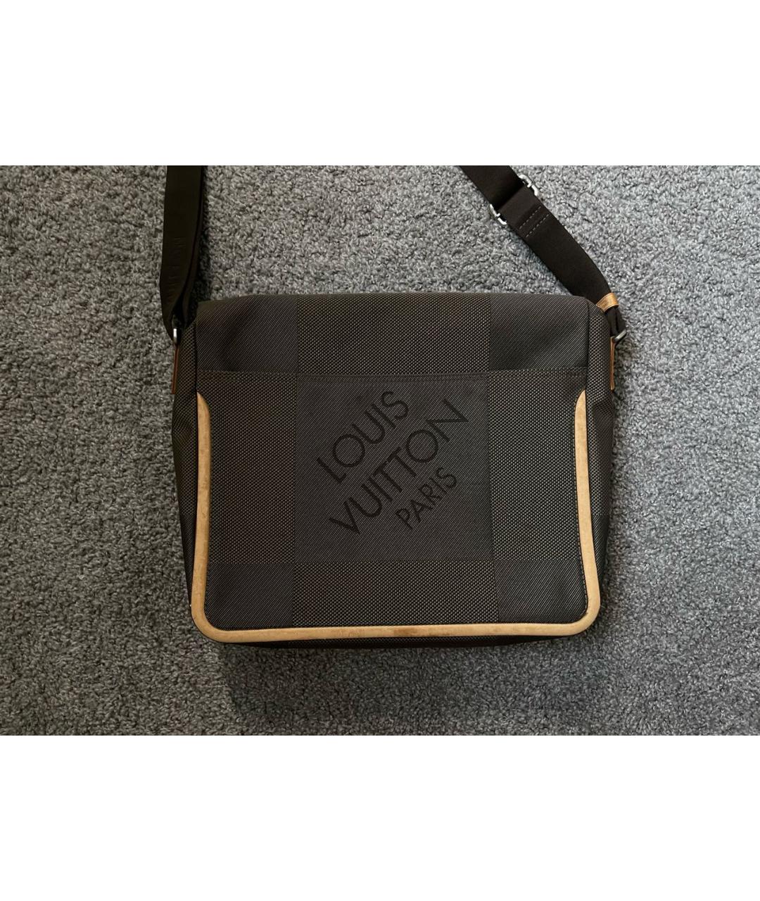 LOUIS VUITTON Коричневая сумка на плечо, фото 2