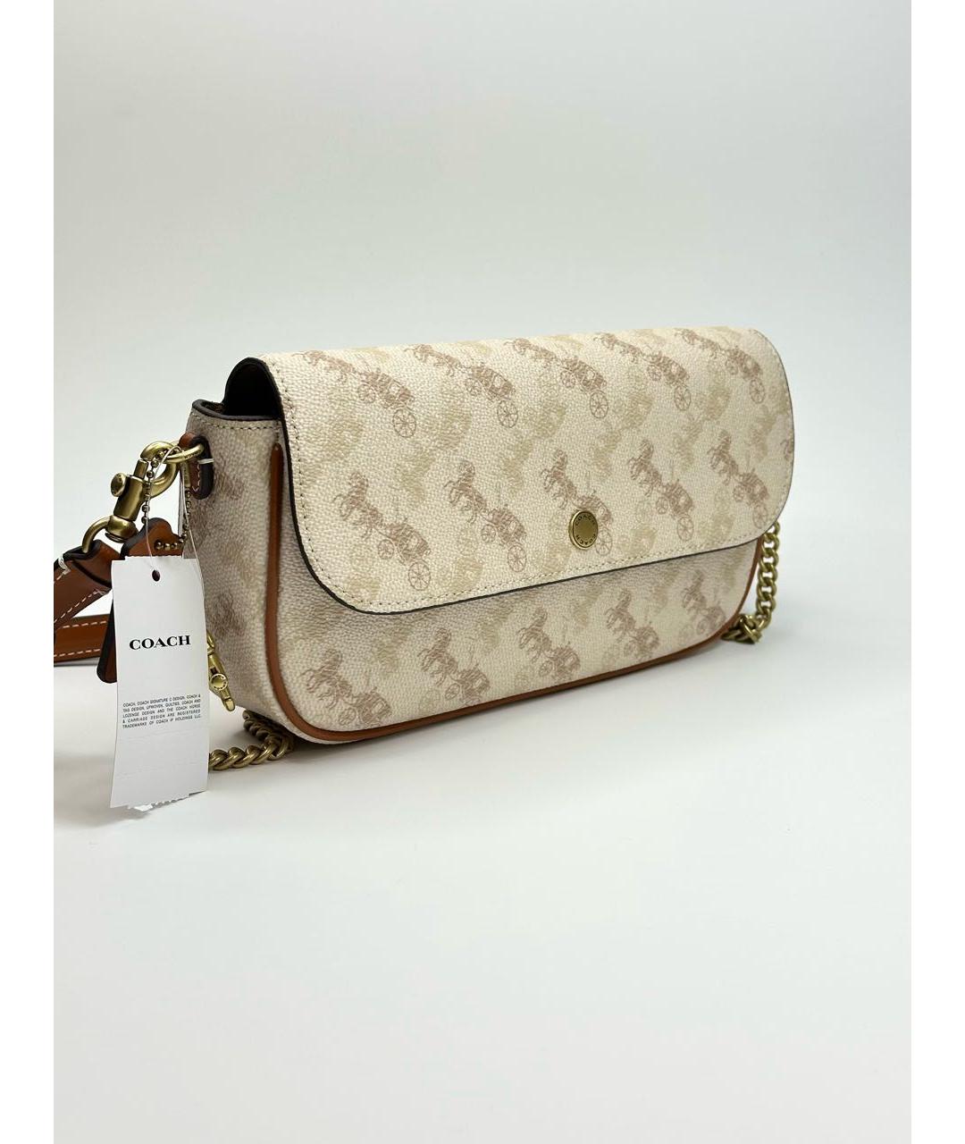 COACH Кожаная сумка через плечо, фото 2