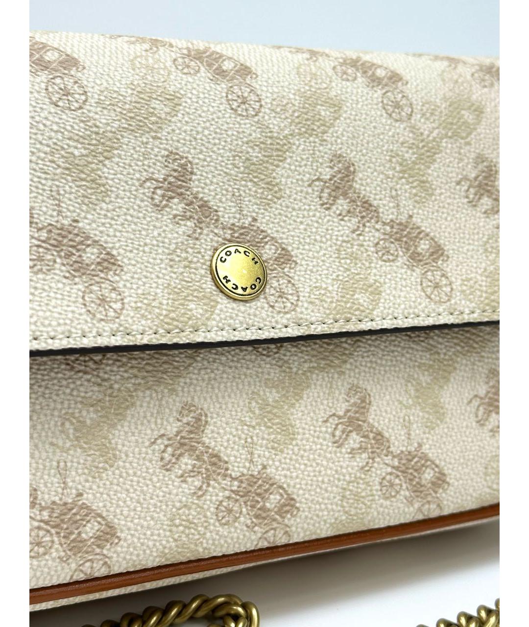 COACH Кожаная сумка через плечо, фото 6